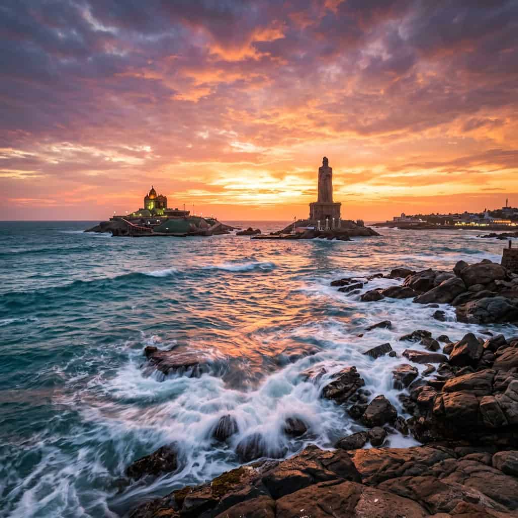 Madurai - Rameshwaram - Kanyakumari